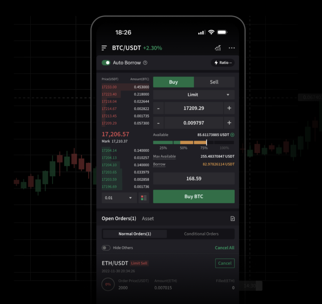 Binance vs Poloniex: Poloniex Trading features